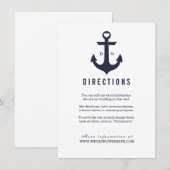 Nautisch thema | Weddenschappen Informatiekaartje (Voorkant / Achterkant)