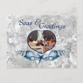 Nautisch-thema Zeeen & Groeten Vakantie Briefkaart