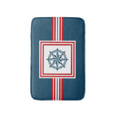 Nautisch thematisch ontwerp badmat (Voorkant Verticaal)