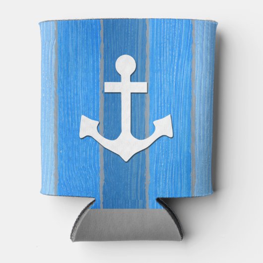 Nautisch thematisch ontwerp blikjeskoeler (Voorkant)