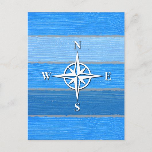 Nautisch thematisch ontwerp briefkaart (Voorkant)