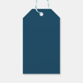 Nautisch thematisch ontwerp cadeaulabel (Achterkant)