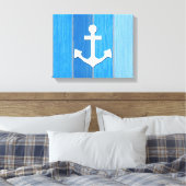 Nautisch thematisch ontwerp canvas afdruk (Insitu (Slaapkamer))