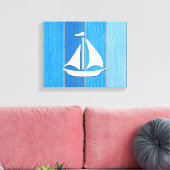 Nautisch thematisch ontwerp canvas afdruk (Insitu (Woonkamer))