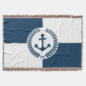 Nautisch thematisch ontwerp deken (Voorkant)