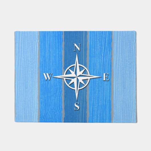 Nautisch thematisch ontwerp deurmat (Voorkant)