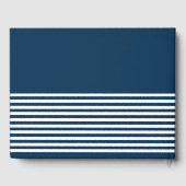 Nautisch thematisch ontwerp gastenboek (Achterkant)