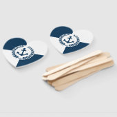 Nautisch thematisch ontwerp handwaaier (Niet-gemonteerd)