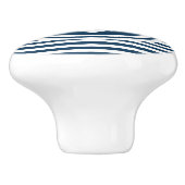 Nautisch thematisch ontwerp keramische knop (Zijkant)