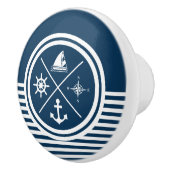 Nautisch thematisch ontwerp keramische knop (Rechts)