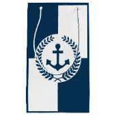 Nautisch thematisch ontwerp klein cadeauzakje (Voorkant)