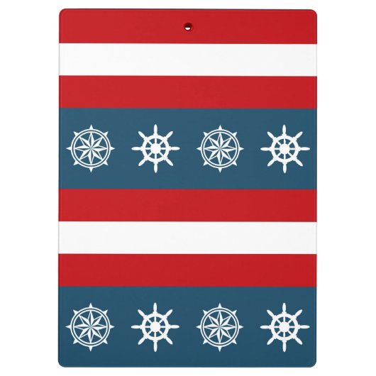 Nautisch thematisch ontwerp klembord (Achterkant)
