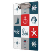Nautisch thematisch ontwerp klembord (Links)