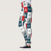 Nautisch thematisch ontwerp leggings (Links)