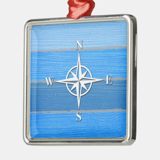 Nautisch thematisch ontwerp metalen ornament (Links)