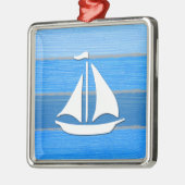 Nautisch thematisch ontwerp metalen ornament (Links)