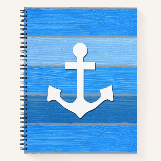 Nautisch thematisch ontwerp notitieboek (Voorkant)