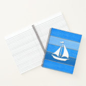 Nautisch thematisch ontwerp notitieboek (Binnen)