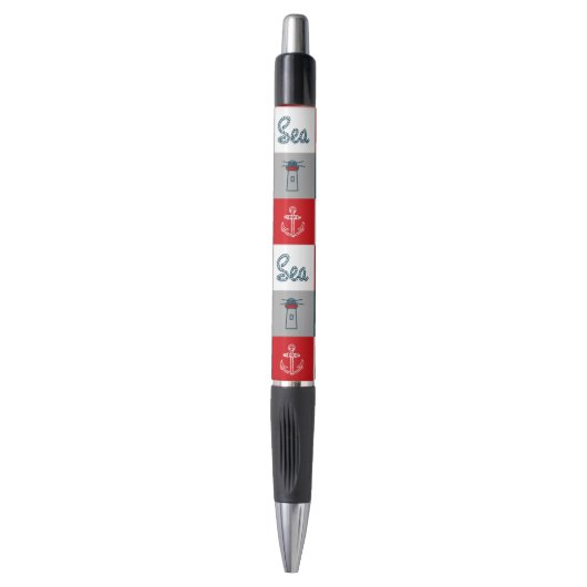 Nautisch thematisch ontwerp pen (Voorkant Verticaal)