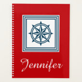 Nautisch thematisch ontwerp planner (Voorkant)