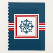 Nautisch thematisch ontwerp planner (Voorkant)