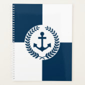 Nautisch thematisch ontwerp planner (Voorkant)