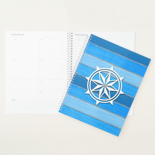 Nautisch thematisch ontwerp planner (Display)