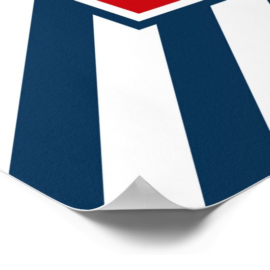 Nautisch thematisch ontwerp poster (Hoek)