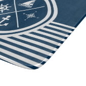 Nautisch thematisch ontwerp snijplank (Hoek)