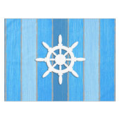 Nautisch thematisch ontwerp tafelkleed (Voorkant (Horizontaal))