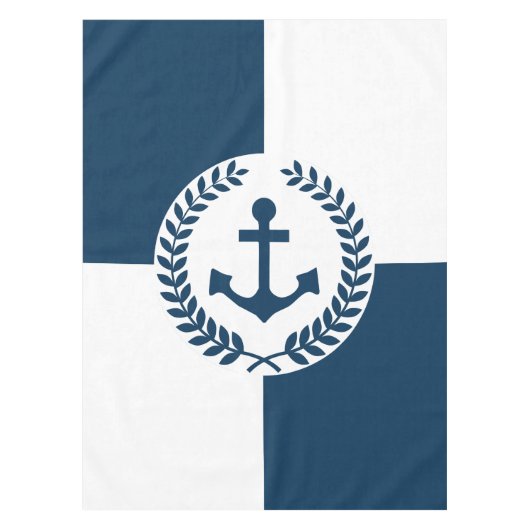 Nautisch thematisch ontwerp tafelkleed (Voorkant)