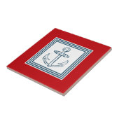 Nautisch thematisch ontwerp tegeltje (Zijkant)