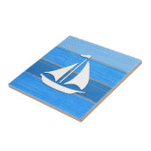Nautisch thematisch ontwerp tegeltje (Zijkant)