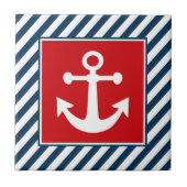 Nautisch thematisch ontwerp tegeltje (Voorkant)