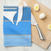 Nautisch thematisch ontwerp theedoek (Quarter Fold)