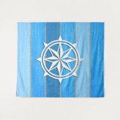 Nautisch thematisch ontwerp wandkleed (Voorkant (horizontaal))