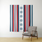 Nautisch thematisch ontwerp wandkleed (In situ)