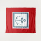 Nautisch thematisch ontwerp wandkleed (Voorkant (horizontaal))