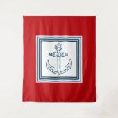 Nautisch thematisch ontwerp wandkleed (Voorkant)