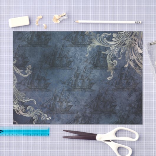 Nautisch Tissuepapier (Craft)