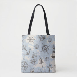 Nautisch Tote Bag