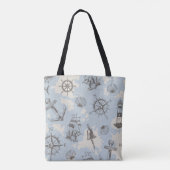 Nautisch Tote Bag (Achterkant)