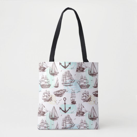Nautisch Tote Bag (Voorkant)