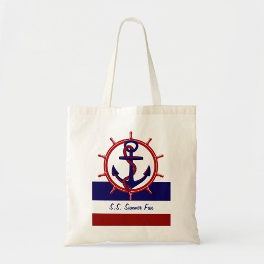 Nautisch Tote Bag (Voorkant)