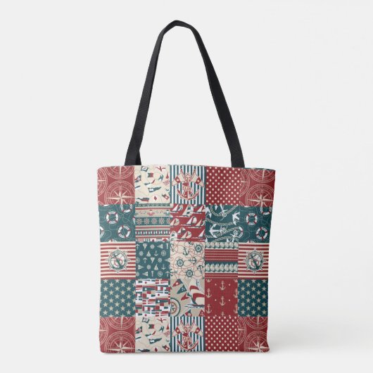 Nautisch Tote Bag (Achterkant)