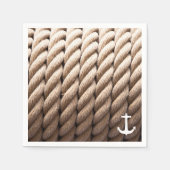 Nautisch touw - Anker servetten (Voorkant)
