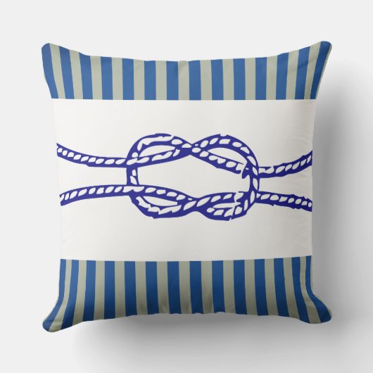 nautisch touw buitenkussen (Achterkant)