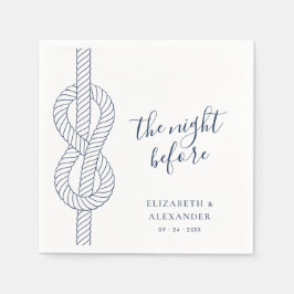 Nautisch touw Modern repetitiediner Servet