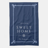 Nautisch Touw Sweet Home Marine Theedoek (Verticaal)