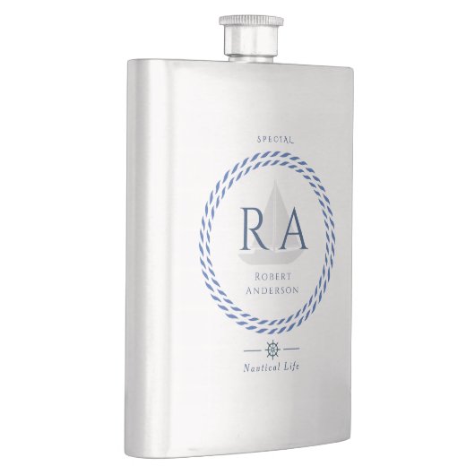 nautisch touwmonogram flacon (Rechts)